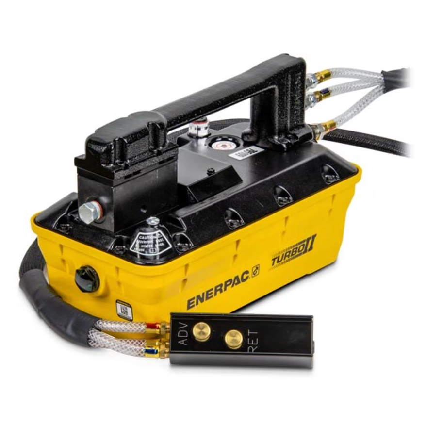 Bơm Thủy Lực Khí Nén Enerpac Dòng PA & Turbo II – Nhỏ Gọn Và Đa Kiểu Van